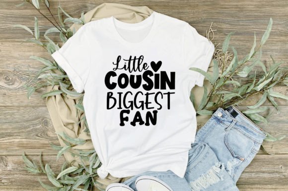 Download Little Cousin Biggest Fan Svg - Premium Resources