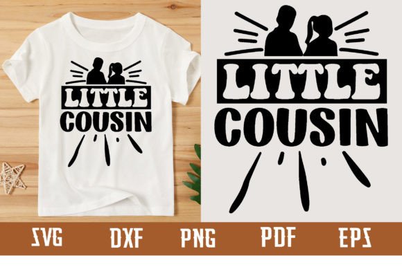 Download Little Cousin Svg Design - Premium Resources